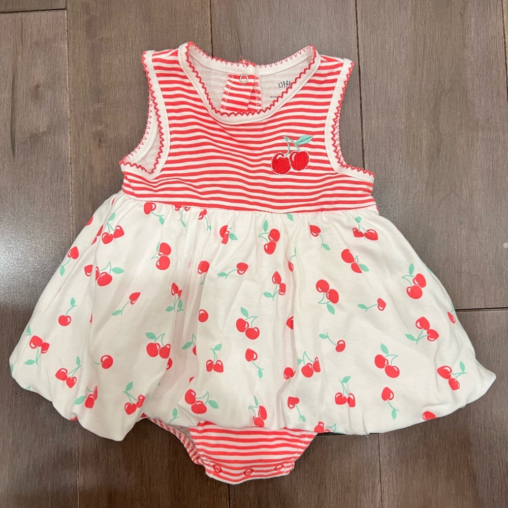 Baby bodysuit dress, 9 months, Little Me